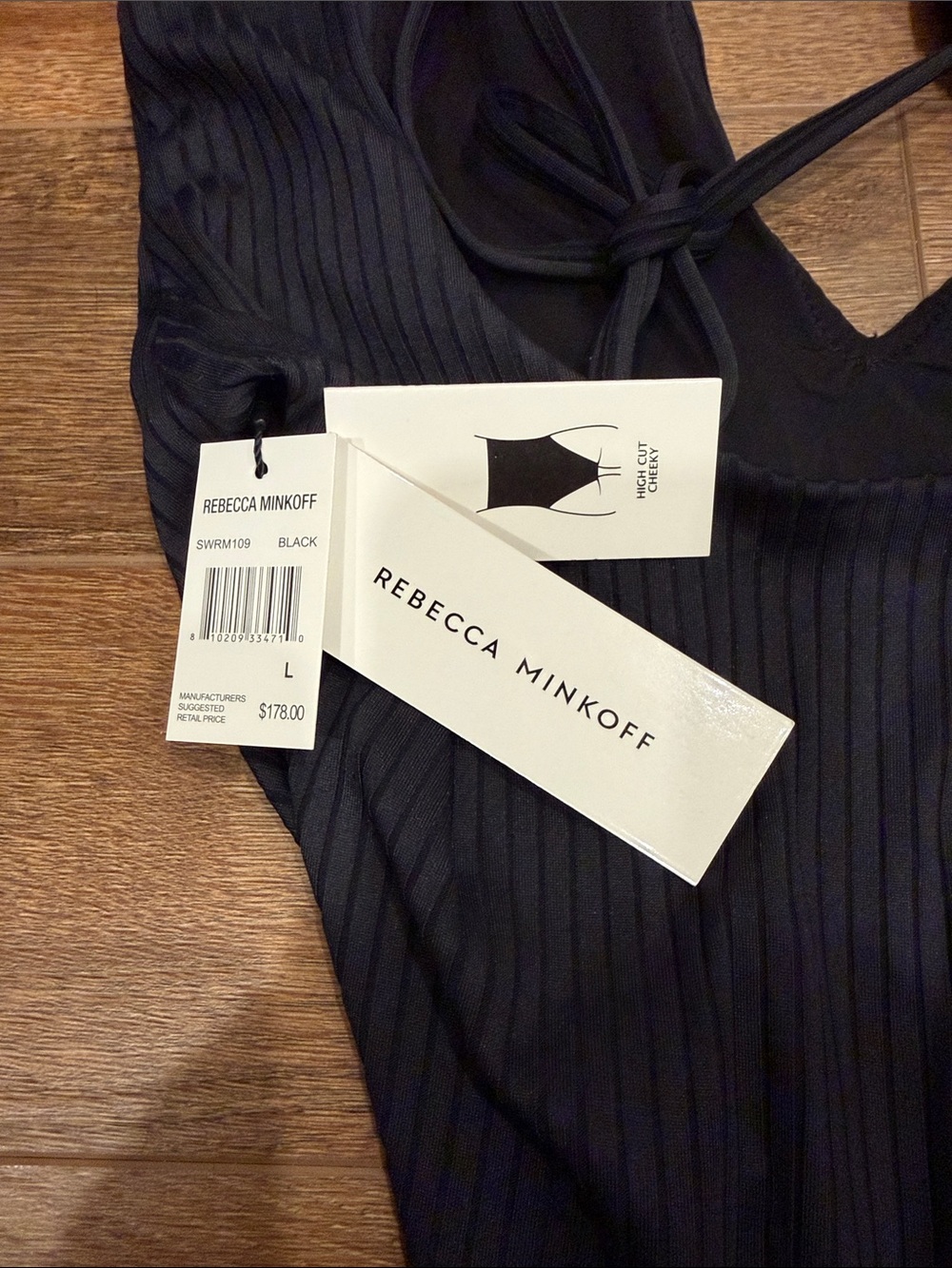 Rebecca Minkoff Ring‎ Halter One Piece NWT - Picture 6 of 6